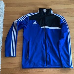 Adidas running zip up